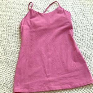 Size 8 LuluLemon spaghetti strap tank.